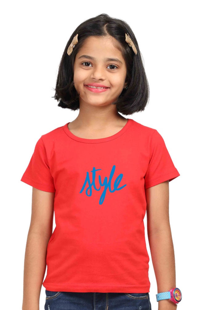 Girl Graphic T-shirt - Style