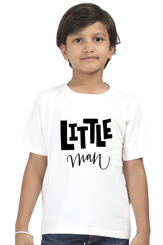 Boy Graphic T-Shirt - Little Man