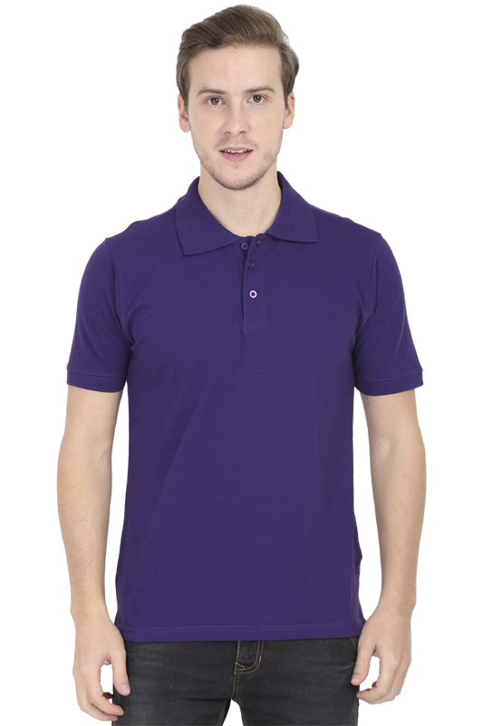 Men's Polo Collar T-Shirt - Half Sleeve