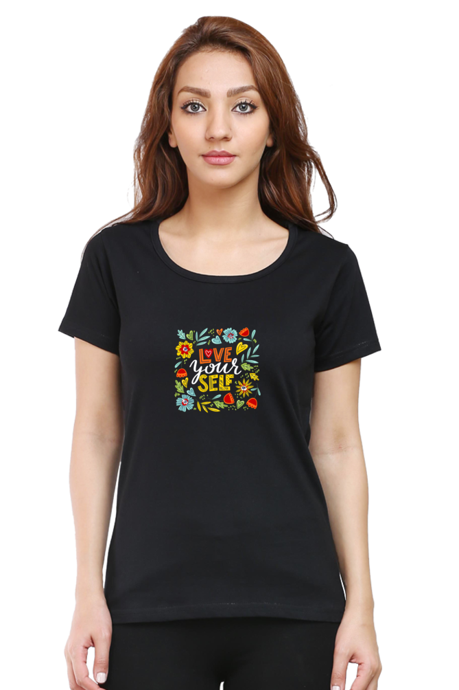 Women Graphic T-Shirt - Love Yourself ❤️