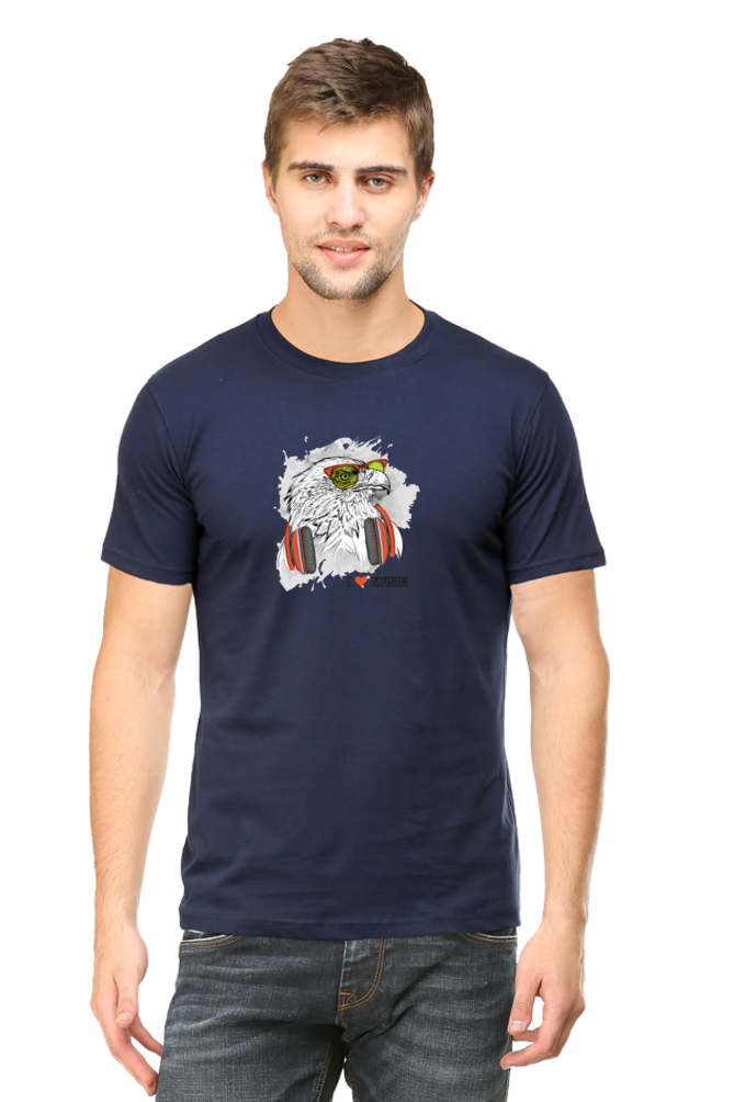 EAGLE Graphic T-Shirt - Round Neck