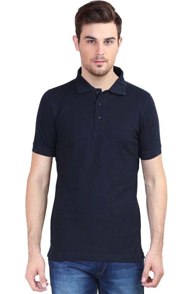 Men's Polo Collar T-Shirt - Half Sleeve