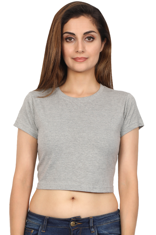 Women Crop T-Shirt - Half Sleeve