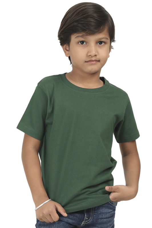 Kids Boy Round Neck T-Shirt - Half Sleeve
