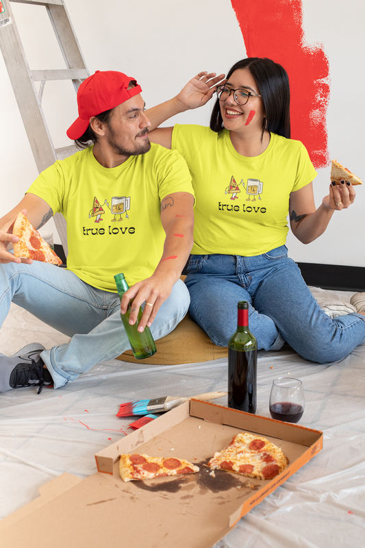 Men Graphic T-Shirt - True Love Pizza