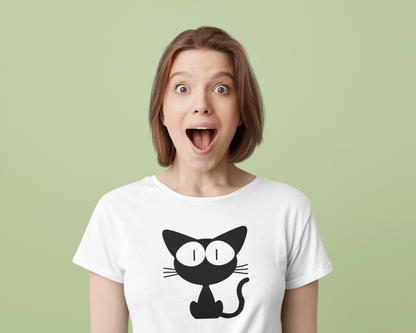 Women Graphic T-Shirt - Cat